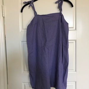 Urban Renewal purple linen dress
